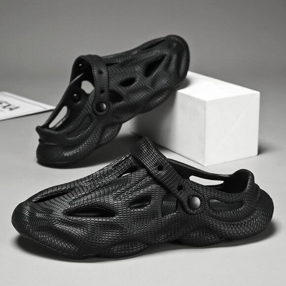 Large-sized couple men's crocs and summer casual sandals are breathable - Picture 2 of 10